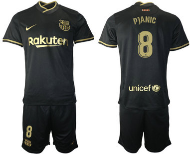 2020-21 Barcelona 8 PJANIC Away Soccer Jersey 2020-21 Barcelona 8 PJANIC Away Soccer Jersey