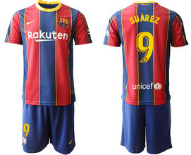 2020-21 Barcelona 9 SUAREZ Home Soccer Jersey 2020-21 Barcelona 9 SUAREZ Home Soccer Jersey