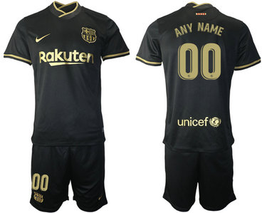 2020-21 Barcelona Customized Away Soccer Jersey