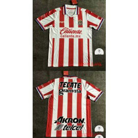2020-21 Chivas Mexican Lleague Home Soccer Men Jersey