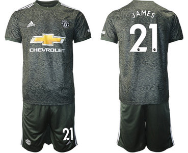 2020-21 Manchester United 21 JAMES Away Soccer Jersey 2020-21 Manchester United 21 JAMES Away Soccer Jersey