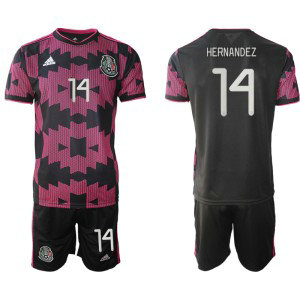 2020-21 Mexico 14 Hernandez Soccer Men Jersey