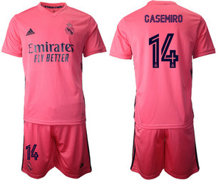 2020-21 Real Madrid 14 CASEMIRO Away Soccer Jersey