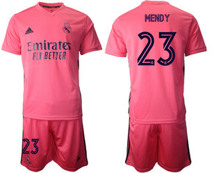 2020-21 Real Madrid 23 MENDY Away Soccer Jersey 2020-21 Real Madrid 23 MENDY Away Soccer Jersey