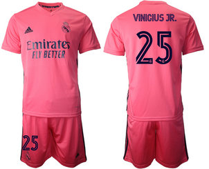 2020-21 Real Madrid 25 VINICIUS JR. Away Soccer Jersey