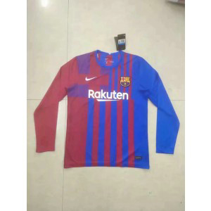 2021-22 LA LIGA Barcelona Long Sleeves Soccer Home Men Jersey 2021-22 LA LIGA Barcelona Long Sleeves Soccer Home Men Jersey