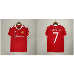 2021-22 Manchester United 7 Ronaldo Home Soccer Men Jersey 2021-22 Manchester United 7 Ronaldo Home Soccer Men Jersey