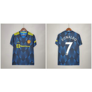 2021-22 Manchester United 7 Ronaldo Third Soccer Men Jersey 2021-22 Manchester United 7 Ronaldo Third Soccer Men Jersey