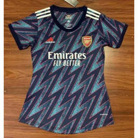 2021-22 Premier League Arsenal Third Women Jersey