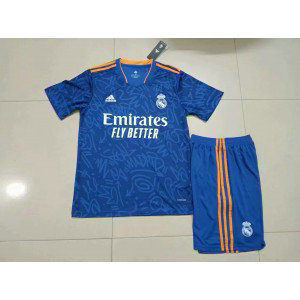 2021_22 Real Madrid Away Soccer Men Jersey Kits