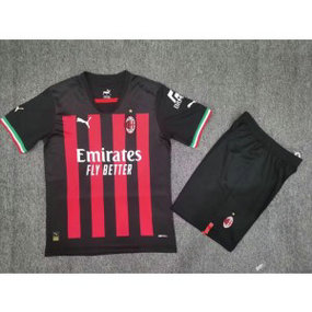 2022-23 AC Milan Black Home Soccer Men Kits