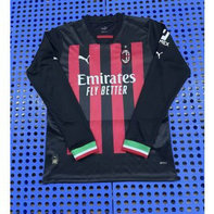 2022-23 AC Milan Long Sleeves Home Soccer Men Jersey