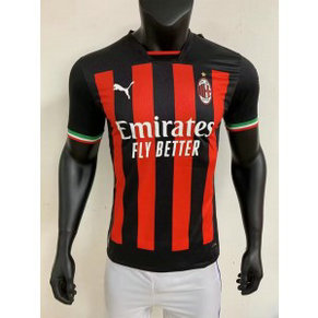 2022-23 AC Milan Player Edition Slim fit Home Soccer Men Jersey