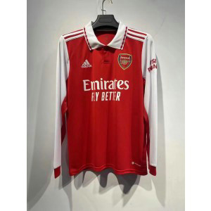 2022-23 Arsenal Long Sleeves Home Soccer Men Jersey