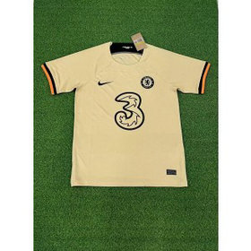 2022-23 Chelsea Away Yellow Soccer Men Jersey
