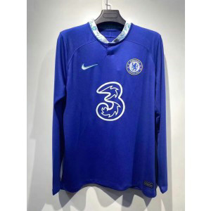 2022-23 Chelsea Long Sleeves Home Soccer Men Jersey
