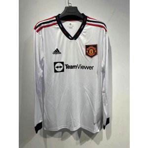 2022-23 Manchester United Long Sleeves Away Soccer Men Jersey