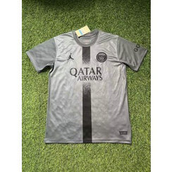 2022-23 Paris Saint-Germain Away Grey Soccer Men Jersey