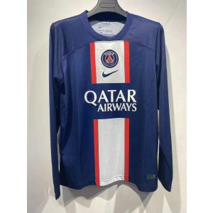 2022-23 Paris Saint-Germain PSG Long Sleeves Home Soccer Men Jersey