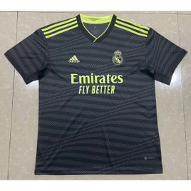 2022-23 Real Madrid Away Black Soccer Men Jersey