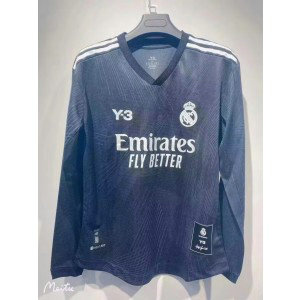 2022-23 Real Madrid Long Sleeves 3rd Soccer Men Jersey