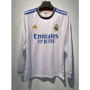 2022-23 Real Madrid Long Sleeves Home Soccer Men Jersey 2022-23 Real Madrid Long Sleeves Home Soccer Men Jersey