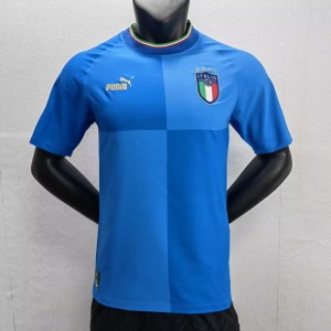 2022 Italy Player Version Slim Fit(Run Smaller) Home Soccer Men Jersey