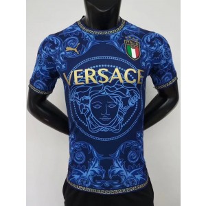 2022 Italy Player Version Slim Fit(Run Smaller) Versace Soccer Men Jersey