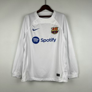 2023_24 Barcelona Away Long Sleeve Soccer Men Jersey 2023_24 Barcelona Away Long Sleeve Soccer Men Jersey