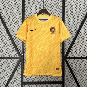 2024 Goalkeeper Portugal Yellow Jersey S-XXL