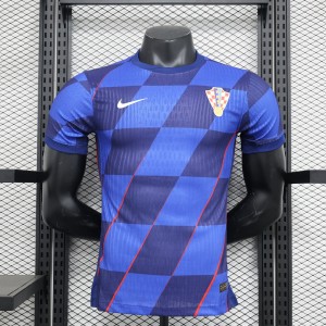 2024 Player Version Slim Fit(Run Smaller) Croatia Away Jersey S-XXL