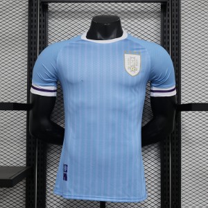 2024 Player Version Slim Fit(Run Smaller) Uruguay Home Jersey S-XXL