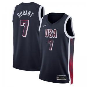 2024 Team USA 7 Durant Blue Jersey