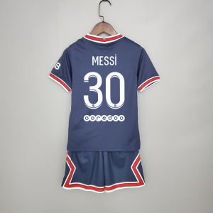21_22 MESSI 30 Paris PSG HOME KIDS Kits