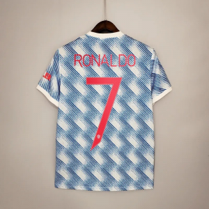 21_22 Manchester United 7 RONALDO Away Jersey CHAMPIONS LEAGUE NUMBER