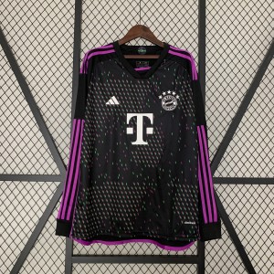 23-24 Long Sleeve Bayern Munich Away S-3XL