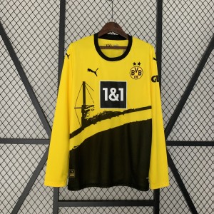 23-24 Long sleeve Dortmund home S-3XL