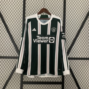 23-24 Long sleeve Manchester United away S-3XL