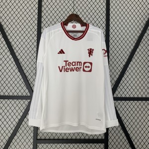 23-24 Long sleeve Manchester United third away S-3XL