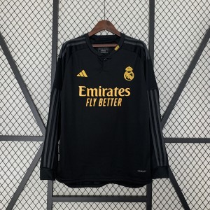 23-24 Long sleeve Real Madrid third away S-3XL