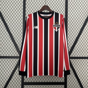 24-25 Long Sleeve Sao Paulo Away Jersey S-4XL
