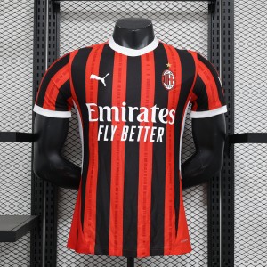 24-25 Player Version Slim Fit(Run Smaller) AC Milan Home Jersey S-3XL