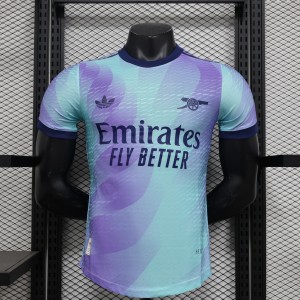 24-25 Player Version Slim Fit(Run Smaller) Arsenal Third Away Jersey S-XXL