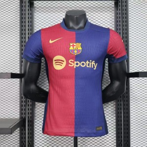 24-25 Player Version Slim Fit(Run Smaller) Barcelona Home Jersey S-3XL
