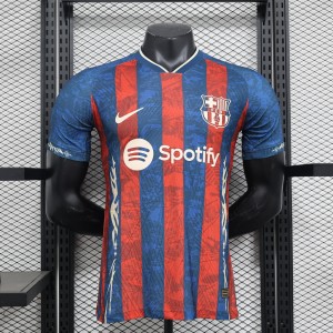 24-25 Player Version Slim Fit(Run Smaller) Barcelona Special Edition Jersey