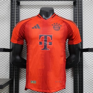 24-25 Player Version Slim Fit(Run Smaller) Bayern Munich Home Jersey S-XXL
