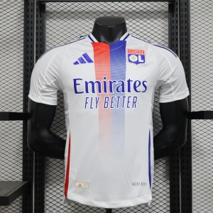 24-25 Player Version Slim Fit(Run Smaller) Lyon Home Jersey S-XXL