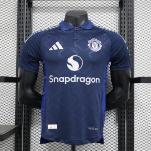 24-25 Player Version Slim Fit(Run Smaller) Manchester United Away Jersey S-3XL