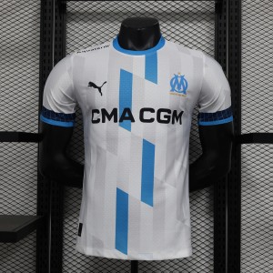 24-25 Player Version Slim Fit(Run Smaller) Marseille Home Jersey S-XXL