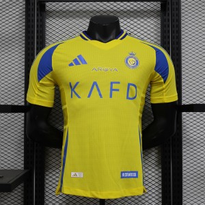 24-25 Player Version Slim Fit(Run Smaller) Riyadh Victory Home Jersey S-XXL